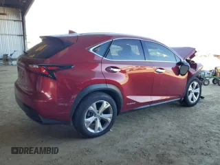 2017 Lexus NX 300h with VIN JTJBJRBZ8H2064791, listed as a Copart auction lot 41873895 with 66,835 mi miles and Salvage Title. Bid and sale history available at DreamBid. Image 3.