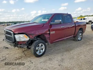 2018 Ram 1500 Big Horn z VIN 1C6RR7LT1JS125095, wystawiony jako Copart lot #59520695 z przebiegiem 111 397 mil mil oraz Szkoda całkowita • Salvage title. Historia ofert i sprzedaży dostępna na DreamBid. Obrazek 1.