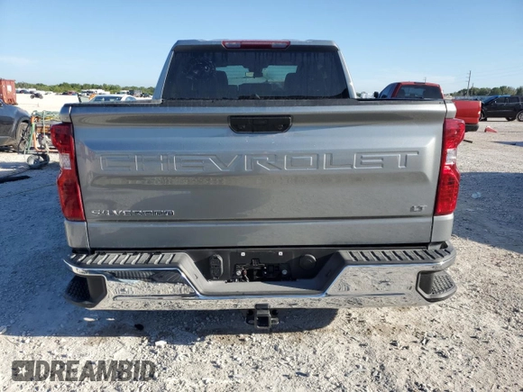 2025 Chevrolet Silverado 1500 LT with VIN 1GCPACED8SZ113623, listed as a Copart auction lot 49173355 with 7,155 mi miles and Salvage Title. Bid and sale history available at DreamBid. Image 6.