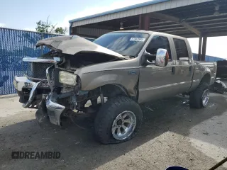 2004 Ford F-250 XL with VIN 1FTNW21L74EC81991, listed as a Copart auction lot 57962805 with 170,817 mi miles and Salvage title. Bid and sale history available at DreamBid. Image 1.