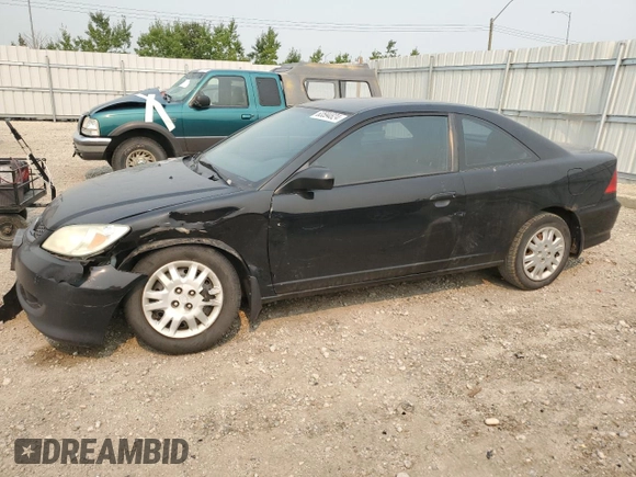 2004 Honda Civic LX with VIN 1HGEM225X4L805802, listed as a Copart auction lot 63594824 with 331,988 mi miles and Salvage Title. Bid and sale history available at DreamBid. Image 1.