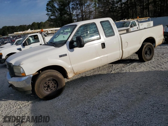 2004 Ford Super Duty F-250 XL with VIN 1FTNX20L84ED22644, listed as a Copart auction lot 46807015 with 432,438 mi miles and Salvage Title. Bid and sale history available at carsss.com. Image 1.