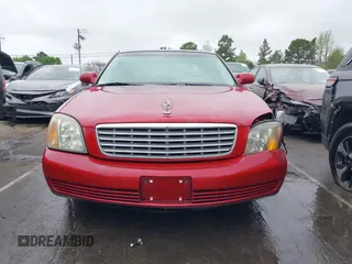 2002 Cadillac DeVille with VIN 1G6KD57YX2U257123, listed as a IAAI auction lot 41952025 with 180,278 mi miles. Bid and sale history available at carsss.com. Image 12.