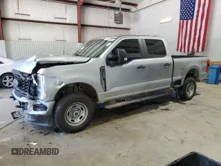 2023 Ford F-250 XL with VIN 1FT8W2BAXPEC99223, listed as a Copart auction lot 56026695 with 33,616 mi miles and Salvage title. Bid and sale history available at DreamBid. Image 1.