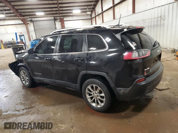 2020 Jeep Cherokee Altitude with VIN 1C4PJMLX5LD640648, listed as a Copart auction lot 84853594 with 85,178 mi miles and Salvage Title. Bid and sale history available at carsss.com. Image 2.