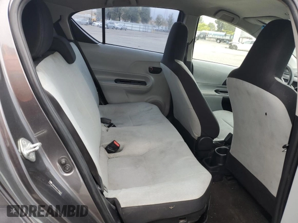 2012 Toyota Prius c One with VIN JTDKDTB32C1028595, listed as a Copart auction lot 53305535 with Not Provided miles and Salvage Title. Bid and sale history available at carsss.com. Image 10.