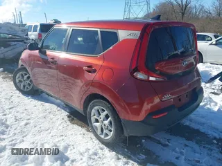 2020 Kia Soul LX with VIN KNDJ23AU6L7097430, listed as a IAAI auction lot 41288206 with 74,398 mi miles. Bid and sale history available at carsss.com. Image 3.