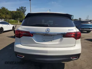 2015 Acura MDX Technology with VIN 5FRYD3H41FB004096, listed as a Copart auction lot 42956645 with 149,115 mi miles and Salvage Title. Bid and sale history available at DreamBid. Image 6.