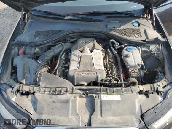 2012 Audi A6 Premium Plus with VIN WAUBGAFC9CN004354, listed as a Copart auction lot 46267635 with Not provided miles and Salvage title. Bid and sale history available at DreamBid. Image 13.