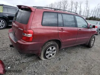 2007 Toyota Highlander with VIN JTEHP21A270192772, listed as a Copart auction lot 49184715 with 0 mi miles and Salvage Title. Bid and sale history available at carsss.com. Image 3.