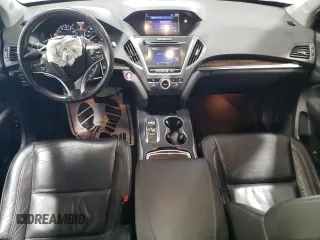 2017 Acura MDX with VIN 5FRYD4H35HB035996, listed as a Copart auction lot 48610825 with 113,366 mi miles and Salvage Title. Bid and sale history available at carsss.com. Image 8.