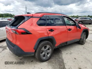 2023 Toyota RAV4 Hybrid LE with VIN 4T3LWRFV8PU098106, listed as a Copart auction lot 57988765 with 17,580 mi miles and Salvage title. Bid and sale history available at DreamBid. Image 3.