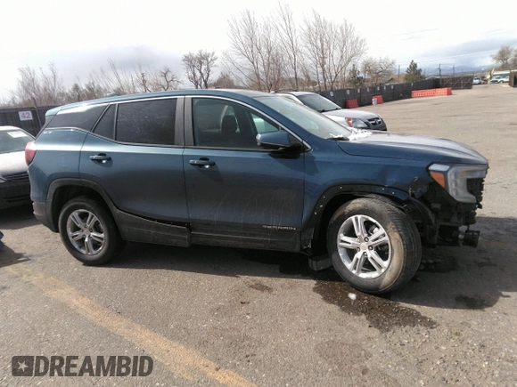 2024 GMC Terrain SLE with VIN 3GKALTEG6RL347761, listed as a IAAI auction lot 41700368 with 17,336 mi miles. Bid and sale history available at carsss.com. Image 14.