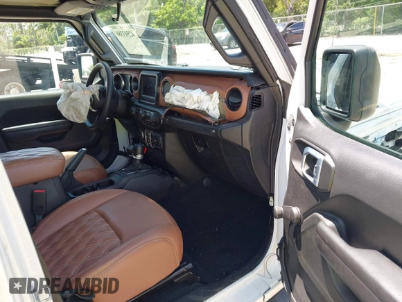 2023 Jeep Wrangler Willys with VIN 1C4HJXDN1PW546425, listed as a IAAI auction lot 42503380 with 25,245 mi miles and . Bid and sale history available at DreamBid. Image 5.