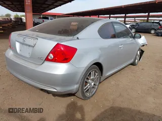 2005 Scion tC with VIN JTKDE167150062049, listed as a IAAI auction lot 41927991 with 231,073 mi miles. Bid and sale history available at carsss.com. Image 4.