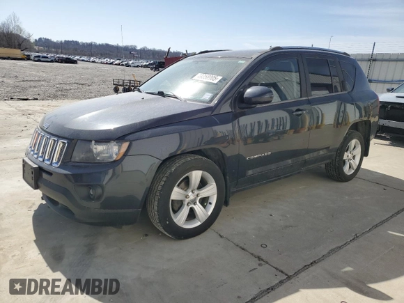 2014 Jeep Compass Latitude with VIN 1C4NJDEB8ED530267, listed as a Copart auction lot 49358905 with 184,965 mi miles and Salvage Title. Bid and sale history available at DreamBid. Image 1.