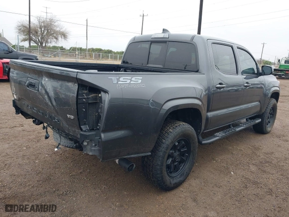 2023 Toyota Tacoma 4WD SR with VIN 3TYCZ5AN5PT157657, listed as a IAAI auction lot 41412536 with 12,828 mi miles. Bid and sale history available at carsss.com. Image 4.