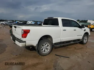 2017 Nissan Titan XD SL with VIN 1N6BA1F25HN515995, listed as a Copart auction lot 81428084 with 158,243 mi miles and Clean Title. Bid and sale history available at carsss.com. Image 3.