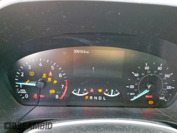 2020 Ford Escape SEL with VIN 1FMCU0H66LUB65859, listed as a Copart auction lot 60489845 with 93,019 mi miles and Salvage title. Bid and sale history available at DreamBid. Image 9.
