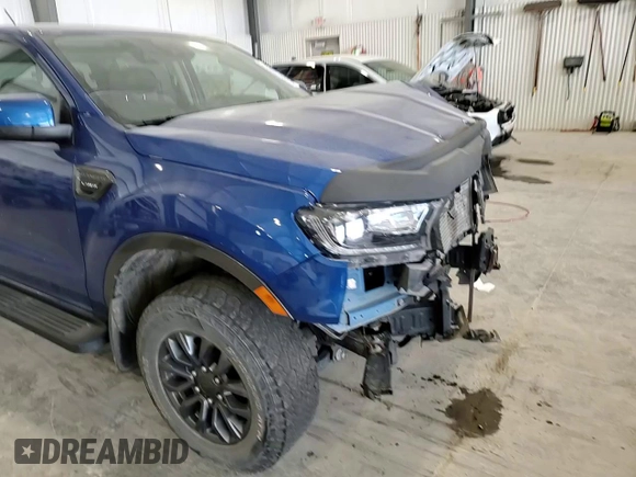 2019 Ford Ranger XL with VIN 1FTER4FH5KLA01047, listed as a Copart auction lot 54661465 with 47,646 mi miles and Salvage title. Bid and sale history available at DreamBid. Image 14.