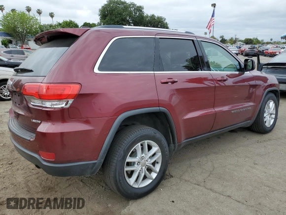2018 Jeep Grand Cherokee Laredo E with VIN 1C4RJEAG5JC253697, listed as a Copart auction lot 53402515 with 55,649 mi miles and Salvage title. Bid and sale history available at DreamBid. Image 3.