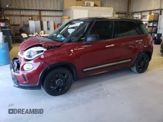 2015 FIAT 500L Urbana Trekking with VIN ZFBCFADH3FZ035172, listed as a Copart auction lot 52354404 with 57,669 mi miles and Salvage Title. Bid and sale history available at carsss.com. Image 1.