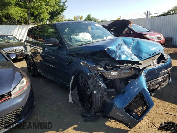 2022 Land Rover Range Rover Sport HSE Dynamic with VIN SALWR2SEXNA205758, listed as a Copart auction lot 70080934 with 43,452 mi miles and Salvage Title. Bid and sale history available at DreamBid. Image 4.