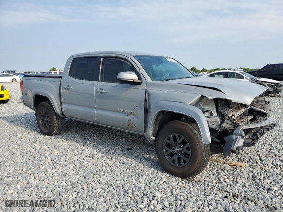 2021 Toyota Tacoma 2WD SR5 with VIN 3TMAZ5CN2MM148474, listed as a Copart auction lot 53199125 with 37,362 mi miles and Salvage Title. Bid and sale history available at carsss.com. Image 4.
