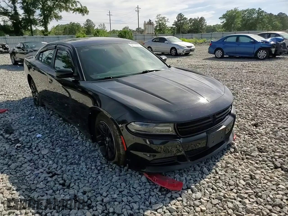 2019 Dodge Charger SXT with VIN 2C3CDXBGXKH703032, listed as a Copart auction lot 57716095 with 89,261 mi miles and Salvage title. Bid and sale history available at DreamBid. Image 13.