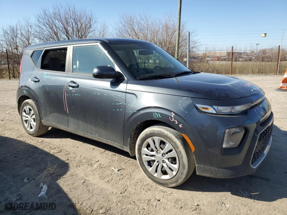 2021 Kia Soul S with VIN KNDJ23AU8M7781347, listed as a Copart auction lot 48055355 with 42,052 mi miles and Salvage Title. Bid and sale history available at carsss.com. Image 4.