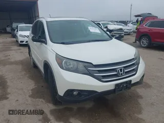 2014 Honda CR-V EX-L with VIN 5J6RM4H77EL113626, listed as a IAAI auction lot 41702024 with 135,885 mi miles. Bid and sale history available at carsss.com. Image 1.