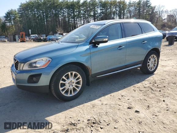 2010 Volvo XC60 3.0T with VIN YV4992DZ9A2035205, listed as a Copart auction lot 54552865 with 154,689 mi miles and Clean Title. Bid and sale history available at carsss.com. Image 1.