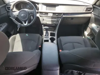 2018 Kia Optima S with VIN 5XXGT4L37JG197736, listed as a Copart auction lot 57527615 with 70,204 mi miles and Salvage title. Bid and sale history available at DreamBid. Image 8.
