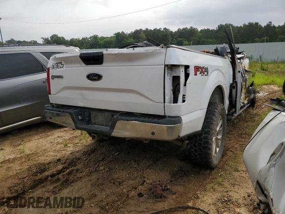 2017 Ford F-150 XL with VIN 1FTEW1EF3HKE49647, listed as a Copart auction lot 56196725 with Not provided miles and Non repairable. Bid and sale history available at DreamBid. Image 3.