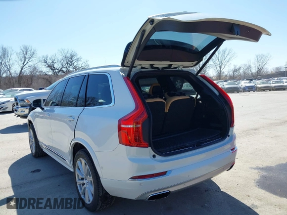 2017 Volvo XC90 Inscription with VIN YV4A22PL8H1166537, listed as a IAAI auction lot 41759108 with 171,106 mi miles. Bid and sale history available at carsss.com. Image 3.