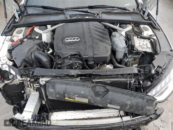 2021 Audi A4 S line Premium Plus with VIN WAUEAAF48MA027754, listed as a Copart auction lot 73360802 with 38,480 mi miles and . Bid and sale history available at DreamBid. Image 11.