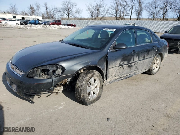 2015 Chevrolet Impala Limited LS with VIN 2G1WA5E34F1145118, listed as a Copart auction lot 89339935 with 134,638 mi miles and Salvage Title. Bid and sale history available at carsss.com. Image 1.