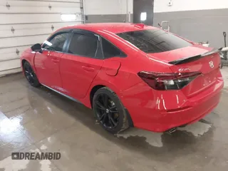 2025 Honda Civic Si with VIN 2HGFE1E50SH470275, listed as a IAAI auction lot 41231631 with 8,882 mi miles and . Bid and sale history available at DreamBid. Image 3.