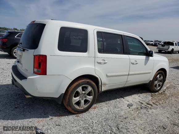 2013 Honda Pilot EX-L with VIN 5FNYF4H71DB057695, listed as a Copart auction lot 51253785 with 147,701 mi miles and Salvage Title. Bid and sale history available at carsss.com. Image 3.