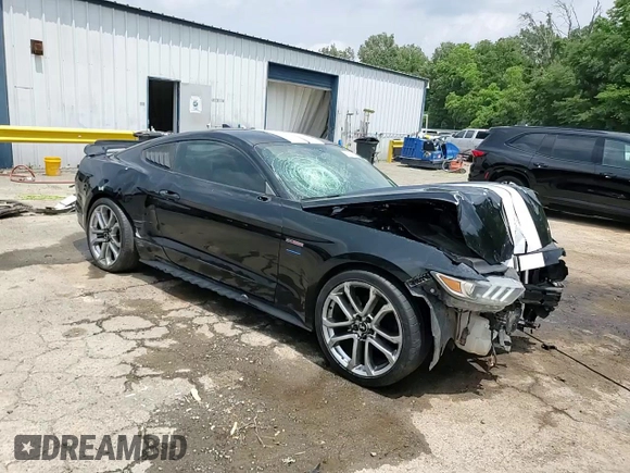 2016 Ford Mustang V6 with VIN 1FA6P8AM2G5246041, listed as a Copart auction lot 57300875 with 134,553 mi miles and Salvage title. Bid and sale history available at DreamBid. Image 14.