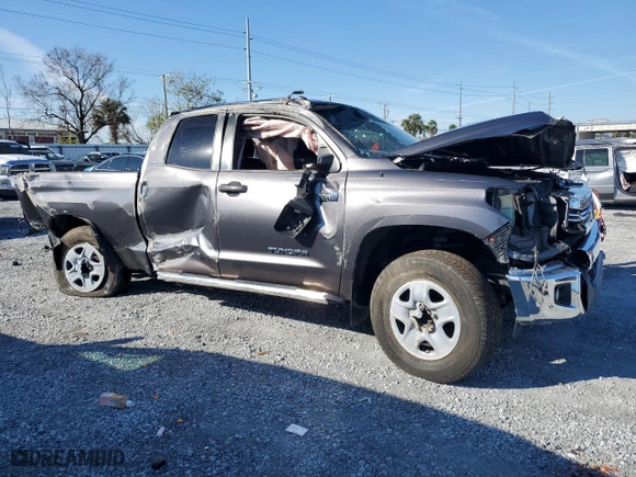 2016 Toyota Tundra 2WD Truck SR5 with VIN 5TFRW5F17GX202418, listed as a Copart auction lot 46414115 with 106,997 mi miles and Salvage Title. Bid and sale history available at carsss.com. Image 4.