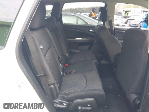 2018 Dodge Journey SE with VIN 3C4PDCAB1JT295988, listed as a IAAI auction lot 41226385 with 106,639 mi miles. Bid and sale history available at carsss.com. Image 8.