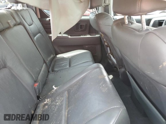 2007 Honda Ridgeline RTL with VIN 2HJYK16547H533699, listed as a Copart auction lot 61100115 with 241,366 mi miles and Salvage title. Bid and sale history available at DreamBid. Image 11.