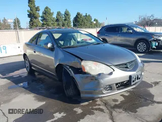 2002 Acura RSX Type S with VIN JH4DC530X2C009483, listed as a IAAI auction lot 41745800 with 156,099 mi miles. Bid and sale history available at carsss.com. Image 1.