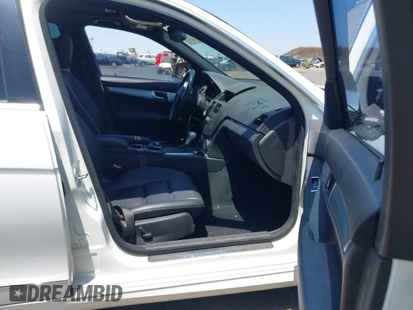 2009 Mercedes-Benz C 300 Sport with VIN WDDGF54X49R041277, listed as a IAAI auction lot 42413337 with 294,821 mi miles and . Bid and sale history available at DreamBid. Image 5.