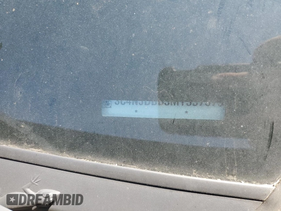 2021 Jeep Compass Latitude с VIN 3C4NJDBB3MT537575, выставлен на аукционе Copart как лот 61335735 с пробегом 56 233 миль миль и Списание • Salvage title. История ставок и продаж доступна на DreamBid. Изображение 13.
