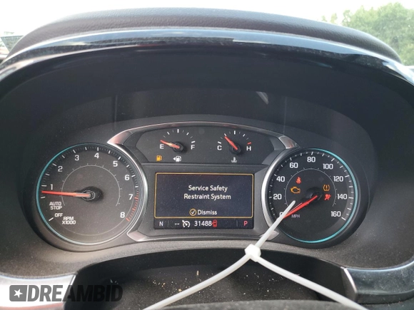 2022 Chevrolet Traverse LT Cloth with VIN 1GNEVGKW0NJ146117, listed as a Copart auction lot 62207174 with 31,488 mi miles and Salvage Title. Bid and sale history available at carsss.com. Image 9.