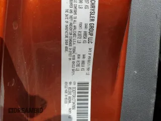 2012 FIAT 500 Pop with VIN 3C3CFFDR1CT347856, listed as a Copart auction lot 61759385 with 126,388 mi miles and Salvage title. Bid and sale history available at DreamBid. Image 13.