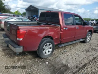 2004 Nissan Titan LE with VIN 1N6AA07AX4N557455, listed as a Copart auction lot 60488815 with 294,544 mi miles and Non repairable. Bid and sale history available at DreamBid. Image 3.