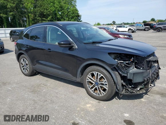 2020 Ford Escape SEL with VIN 1FMCU0H62LUC28018, listed as a Copart auction lot 57896165 with 46,415 mi miles and Salvage title. Bid and sale history available at DreamBid. Image 4.